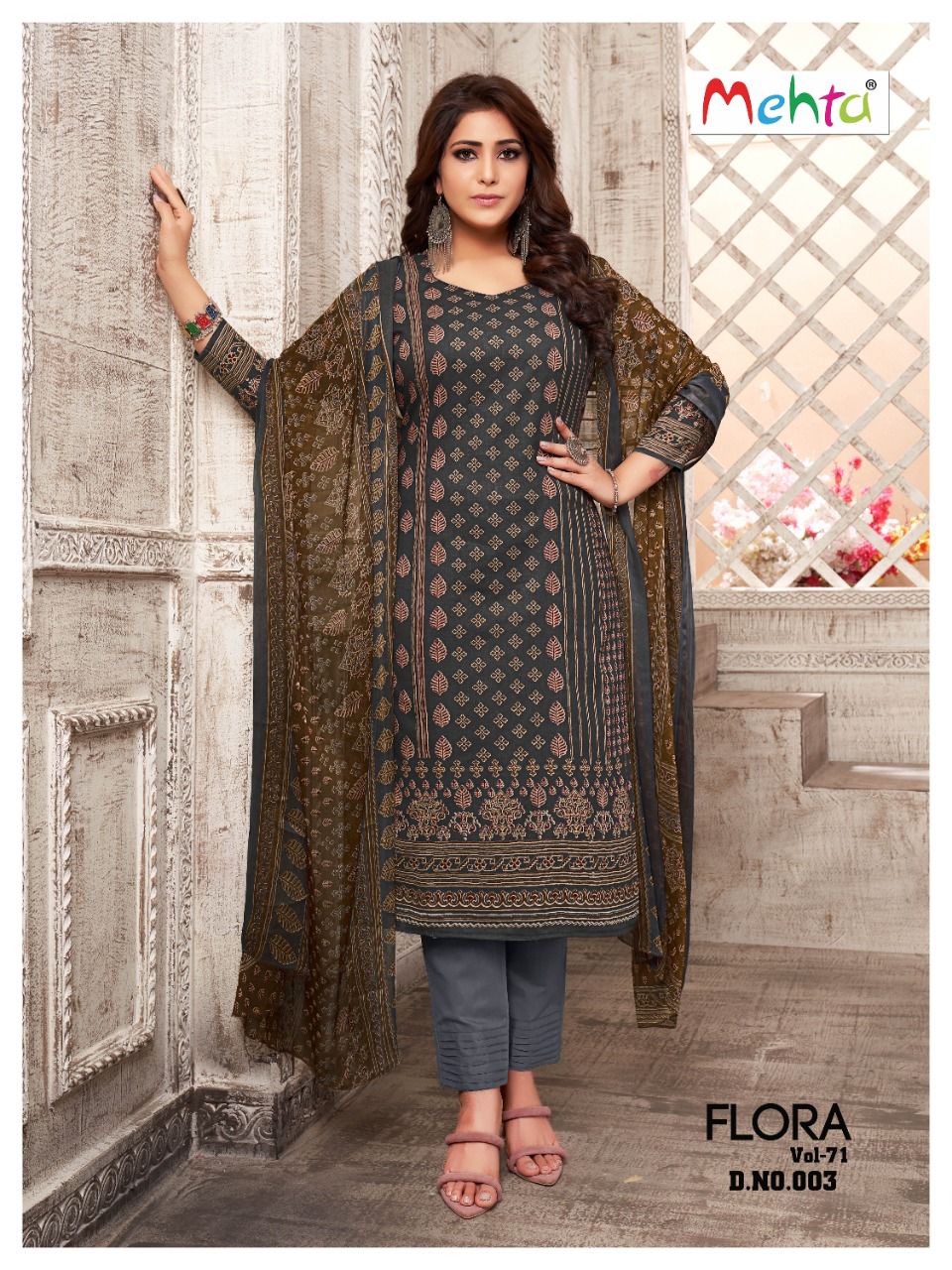 Mehta Flora Vol 71 Daily Wear Wholesale Printed Cotton Dress Material